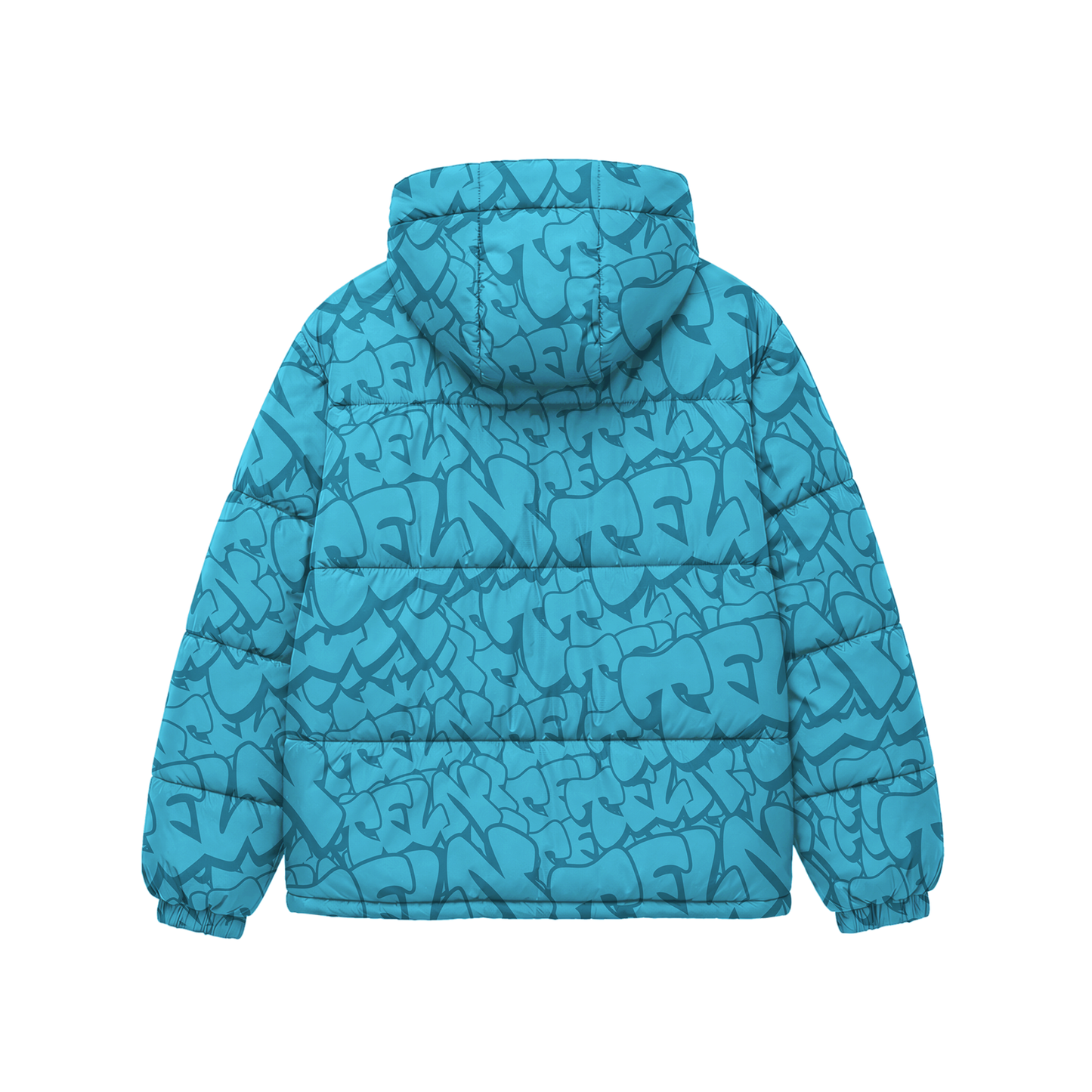 TFLN Throwie Puffer Jackets Blue