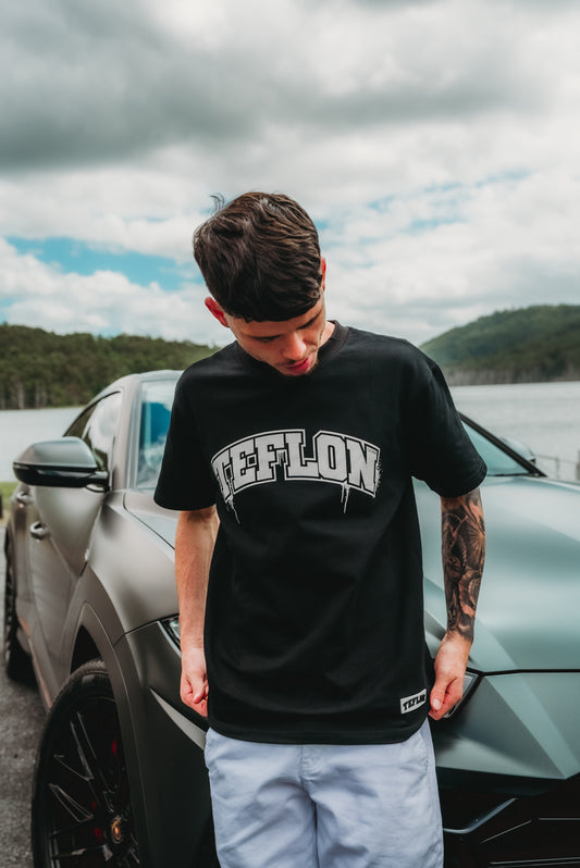 Teflon Team Logo Tees Black