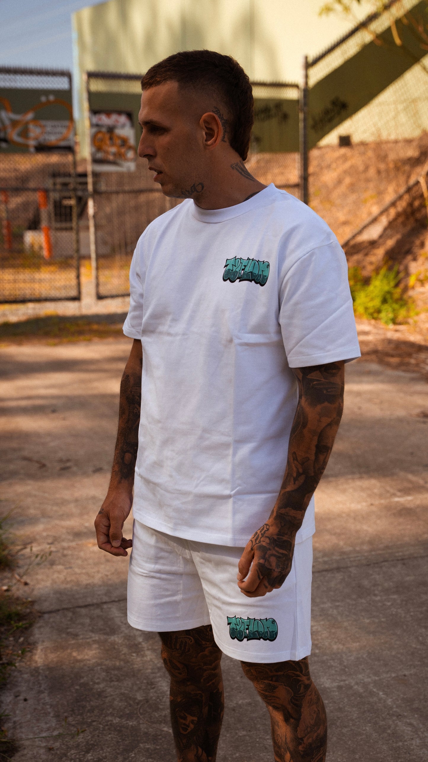 Teflon Train Stompa Shorts White