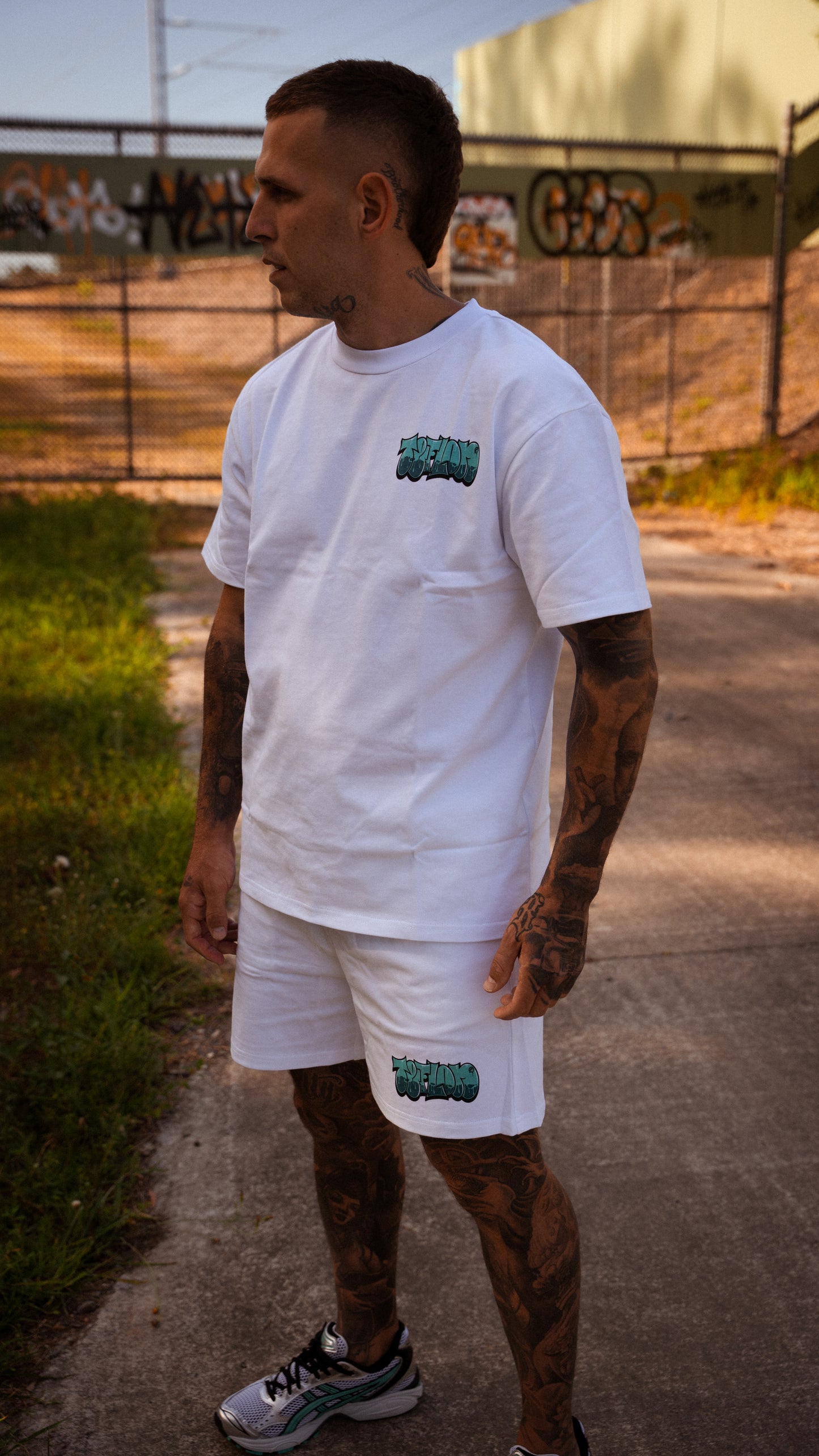Teflon Train Stompa Shorts White