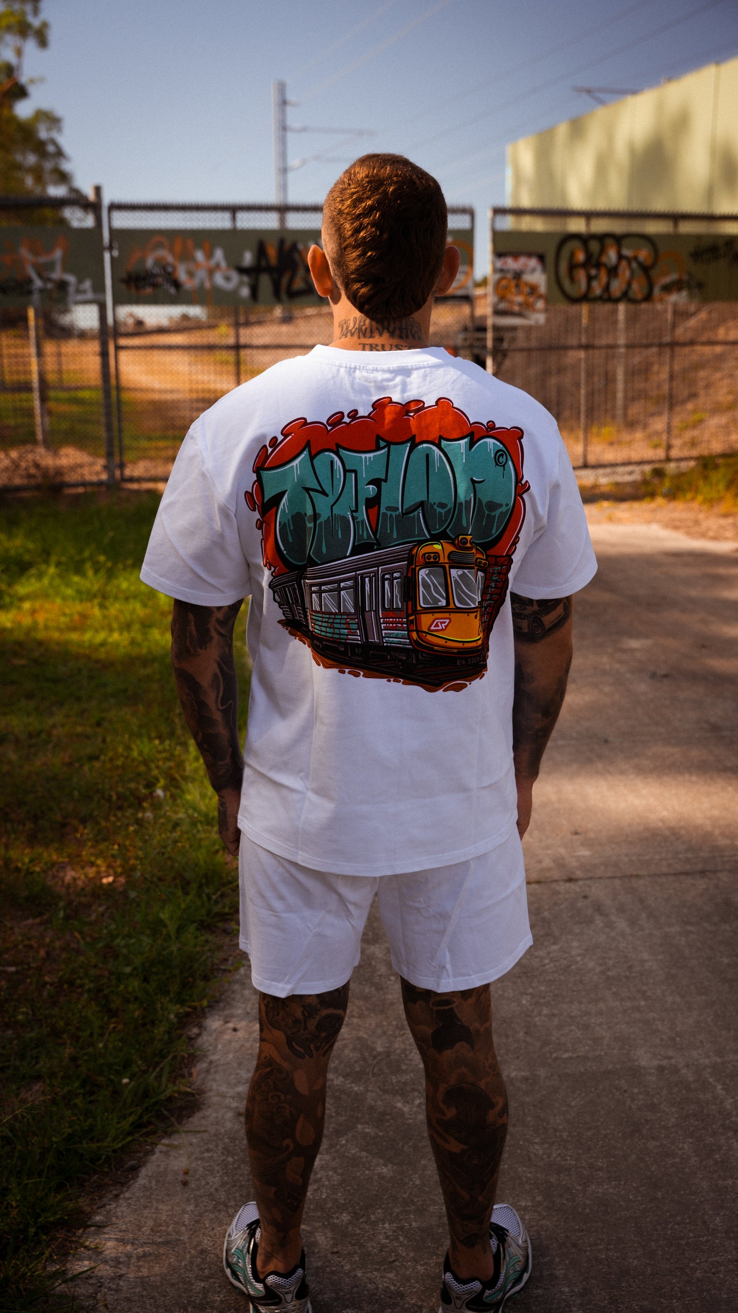 Teflon Train Stompa Shorts White