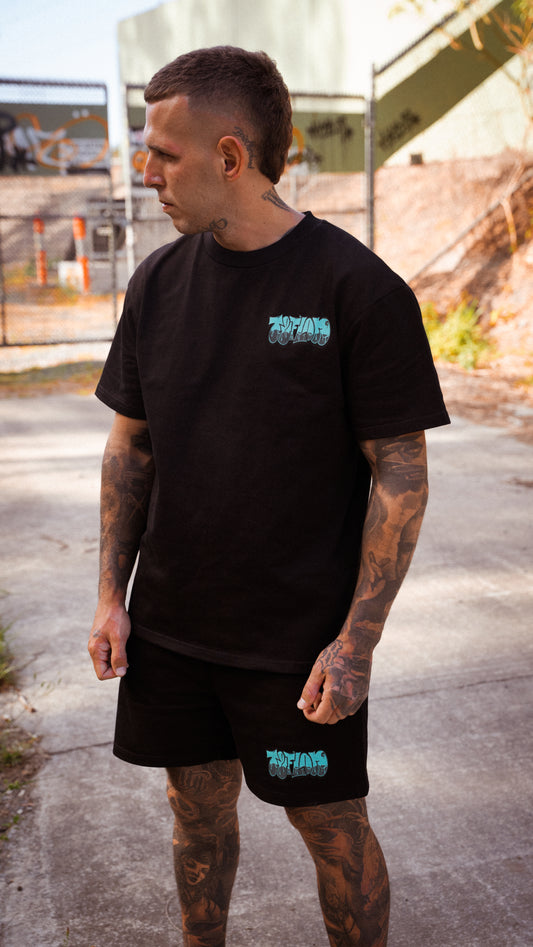Teflon Train Stompa Tee Black
