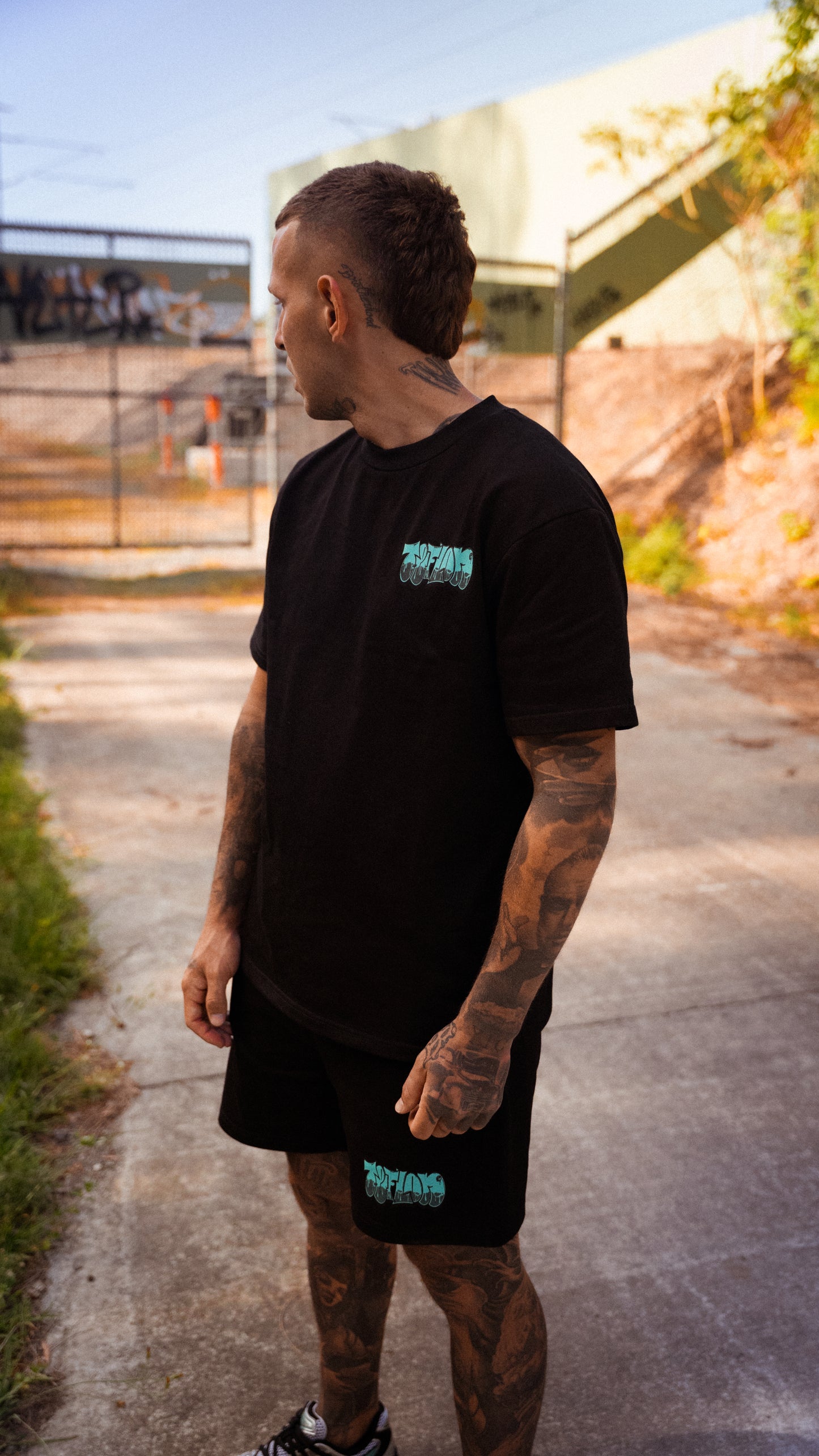 Teflon Train Stompa Tee Black