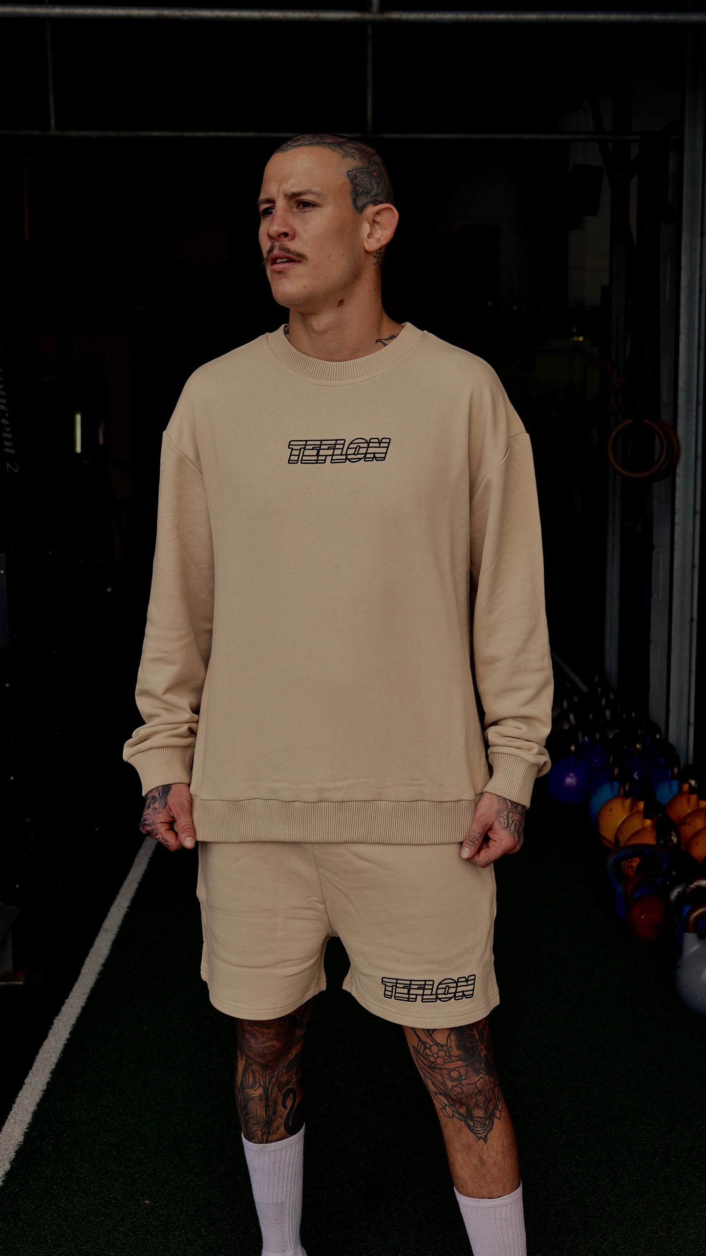 Teflon Sportsman Shorts Cream