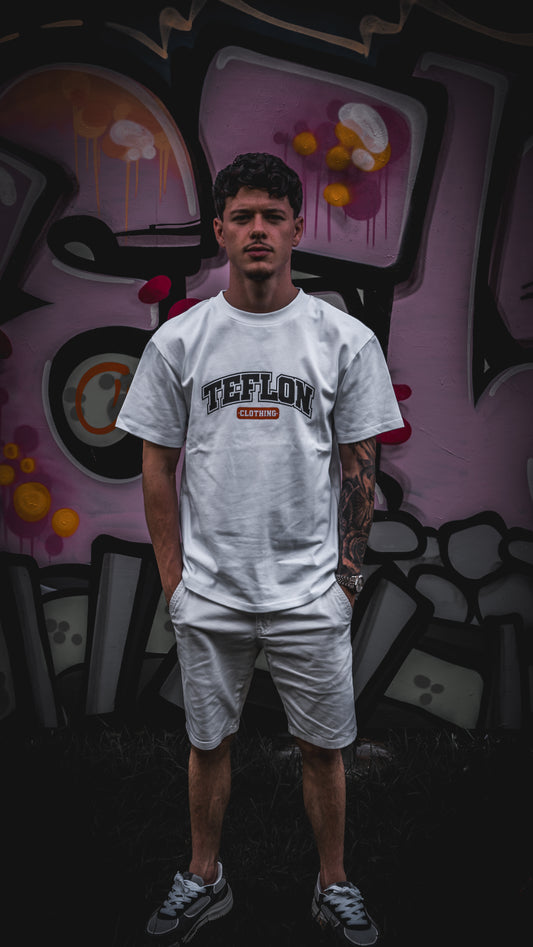 Teflon Bread Getters Tee White