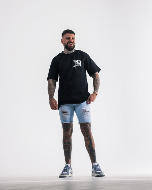 TFLN Over Size Tees Black