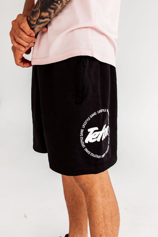 Teflon Life Style Gang Shorts Black