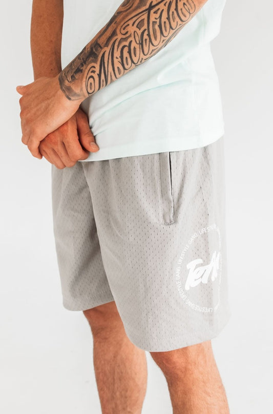 Teflon Life Style Gang Shorts Grey