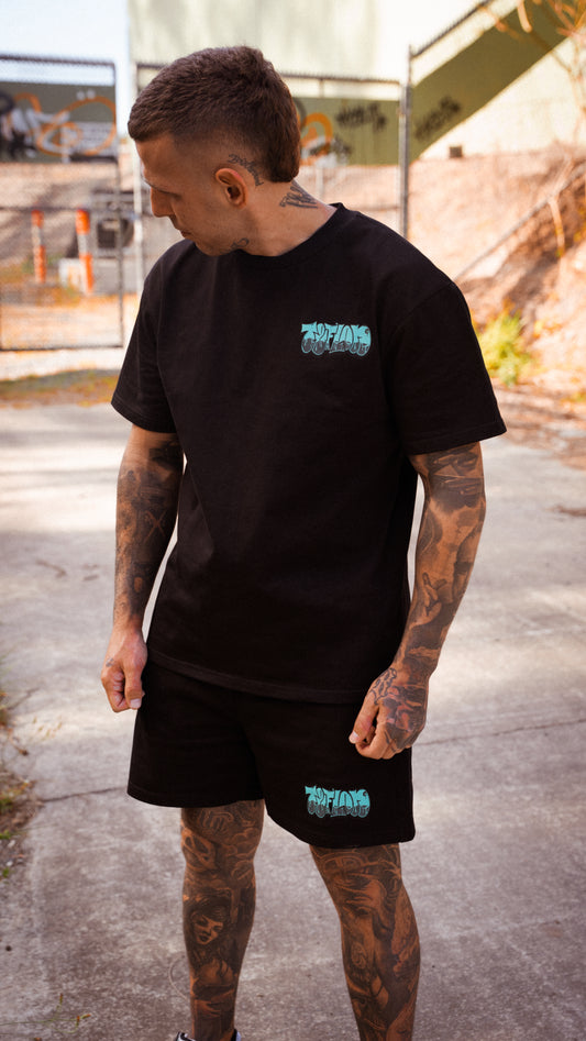 Teflon Train Stompa Tee Black