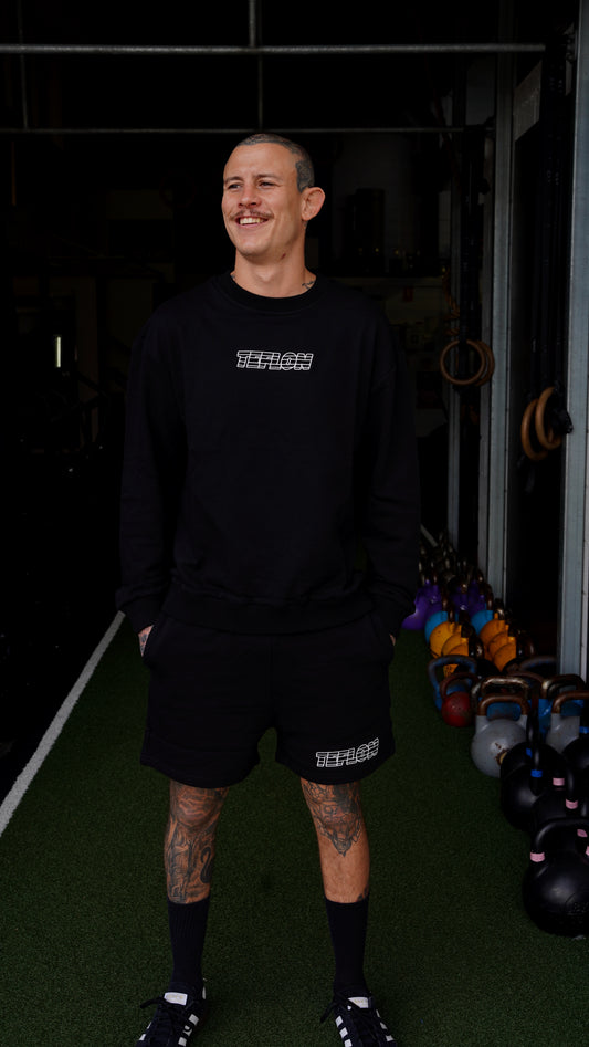Teflon Sportsman Crewneck Black