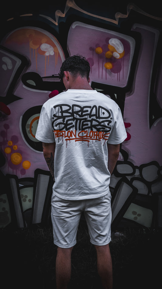 Teflon Bread Getters Tee White